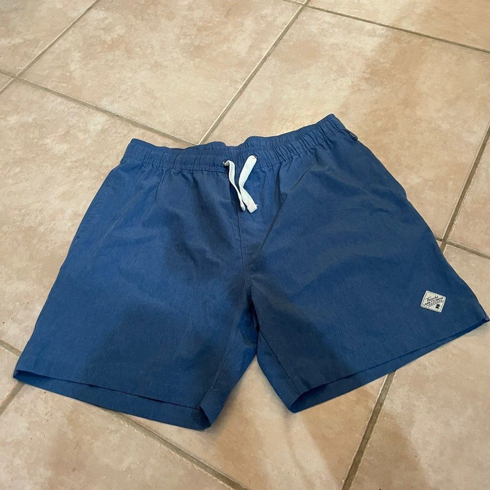 $ Trunks Men's Shorts Athletic Pant Blue Size Large